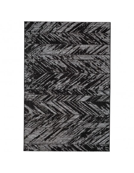 RUG VIVARAISE EVORA OUT NOIR 160×230 100% POLYPROPYLENE
