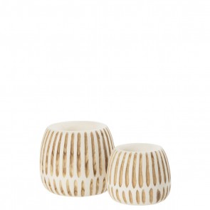 CASPO YING 31344 WOODEN WHITE 20xH:18 2
