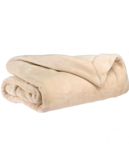 THROW VIVARAISE TENDER CREME 150×200 100% POLYESTER