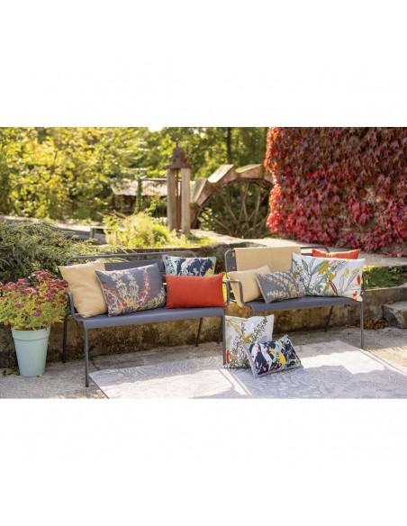 CUSHION VIVARAISE GINO CARBONE 45×45 100% POLYESTER