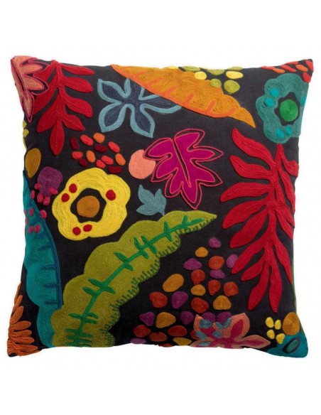 HANDMADE CUSHION VIVARAISE SIBEL MULTI 45×45 100% COTTON