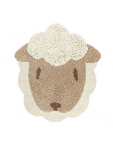 RUG NATTIOT LOLHO MULTI 85x95100% NEW ZEALAND WOOL