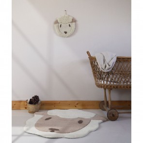 RUG NATTIOT LOLHO MULTI 85x95100% NEW ZEALAND WOOL 2