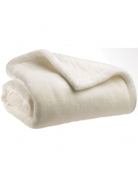 ΚΟΥΒΕΡΤΑ VIVARAISE MICHKA NEIGE 220×240 100% MICROFIBRE
