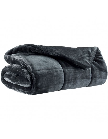 BED QUILT VIVARAISE BETENDER CENDRE 230x260 100% MICROFIBRE