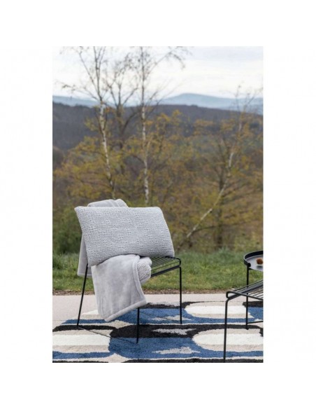 SOFA BLANKET VIVARAISE MICHKA PERLE 130X160 100%POLYESTER
