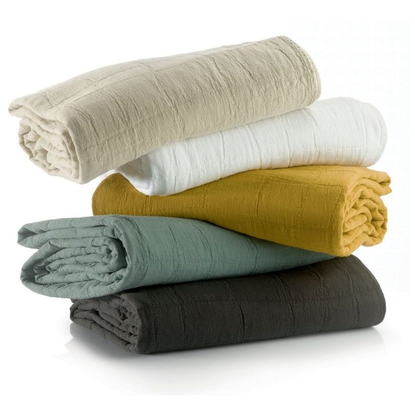 BED COVER VIVARAISE TITOU  VERT DE...