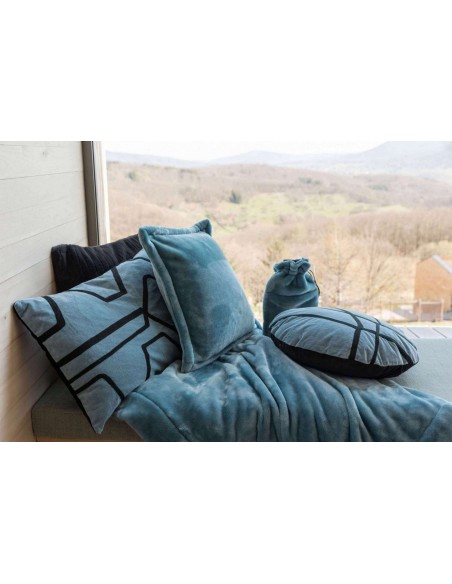 CUSHION VIVARAISE TENDER QUARTZ 50×50cm 100% POLYESTER