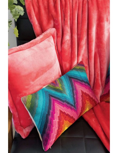 CUSHION VIVARAISE TENDER MALABAR 50×50cm 100% POLYESTER