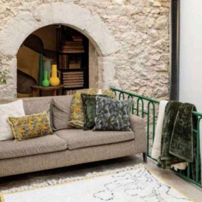 CUSHION VIVARAISE TENDER  FOUGERE 50×50cm 100% POLYESTER 2