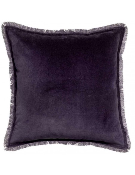 CUSHION VIVARAISE FARA RAISIN 45×45 100% VELVET COTTON