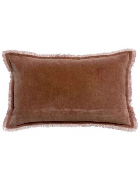 ΜΑΞΙΛΑΡΙ VIVARAISE FARA  BOIS DE ROSE 30×50 100% ΒΑΜΒΑΚΕΡΟ ΒΕΛΟΥΔΟ