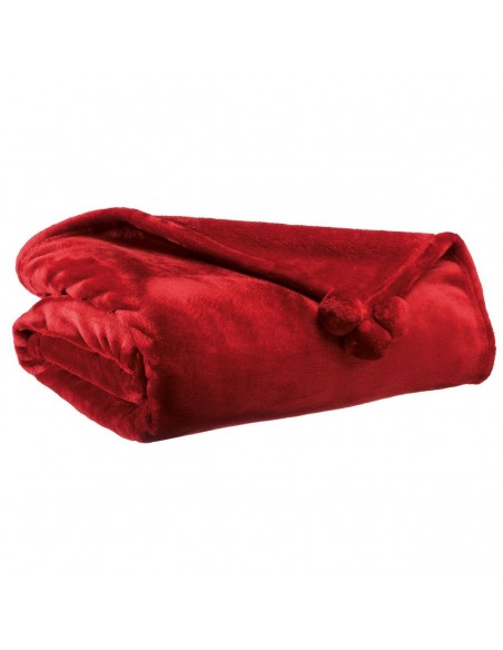 ΡΙΧΤΑΡΙ VIVARAISE TENDER POMPONS RUBIS 130×170 100% POLYESTER