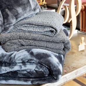 ΓΟΥΝΙΝΟ ΡΙΧΤΑΡΙ VIVARAISE BARRY CENDRE 130x160 100%POLYESTER 2