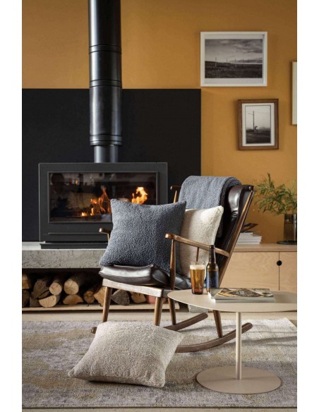 ΜΑΞΙΛΑΡΙ VIVARAISE BARRY CARBONE  45x45 100%POLYESTER