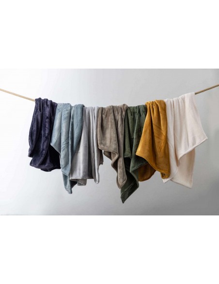 ΚΟΥΒΕΡΤΑ VIVARAISE MICHKA PERLE  220×240 100% MICROFIBRE