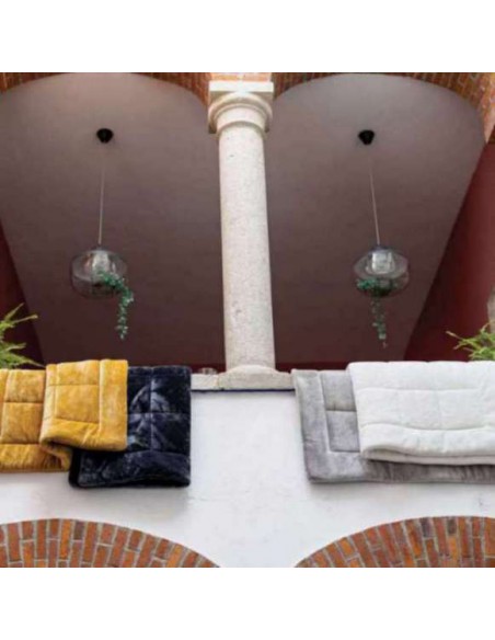 ΠΑΠΛΩΜΑ VIVARAISE BETENDER CENDRE 230x260 100% MICRIFIBRE