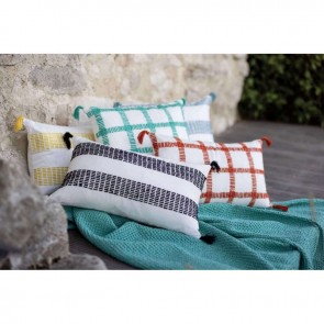 CUSHION VIVARAISE DIANA RAYURE MARMELADE 30×50 55% COTTON... 2