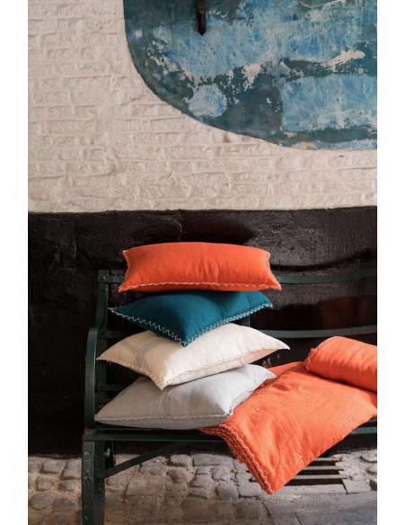 ΜΑΞΙΛΑΡΙ VIVARAISE NALA MARMELADE 45x45 45% ΛΙΝΟ 55% ΒΑΜΒΑΚΙ