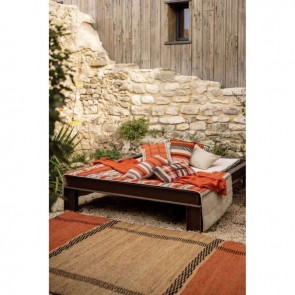 ΜΑΞΙΛΑΡΙ VIVARAISE ZEFF EDEN OCRE 40×65 100% ΛΙΝΟ 2