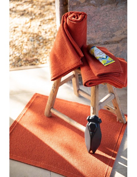 BODY TOWEL VIVARAISE BORA ROOIBOS 90x150 100% COTTON