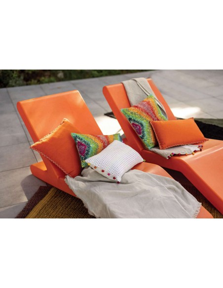 HANDMADE CUSHION STELLA BRODE MULTICO 45x45 100% COTTON