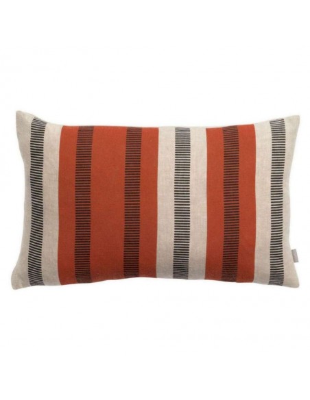 CUSHION VIVARAISE ZEFF EDEN GROSEILLE 30x50 100% LINEN