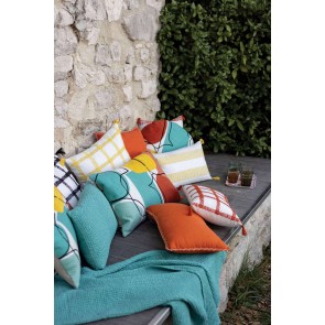 CUSHION VIVARAISE MAIA LAGON 45x45 100% COTTON 2