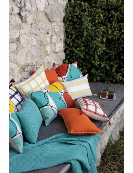 CUSHION VIVARAISE MAIA MALABAR 45x45 100% COTTON