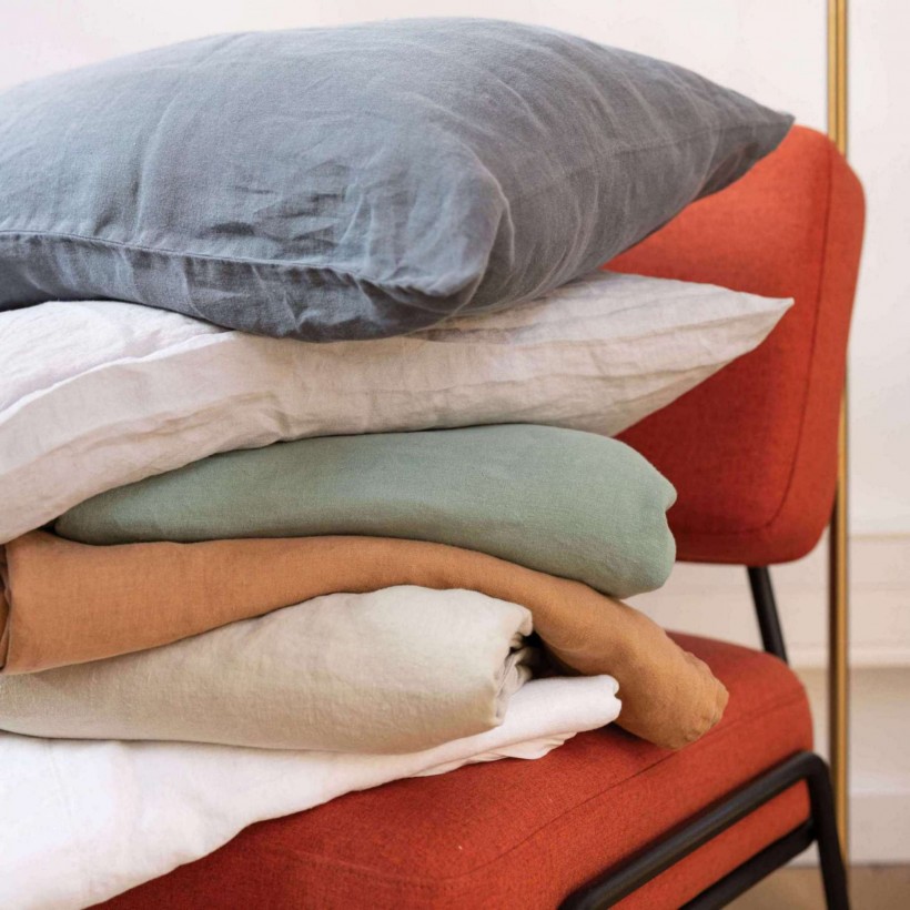 PILLOW CASE VIVARAISE KALA CARBONE...