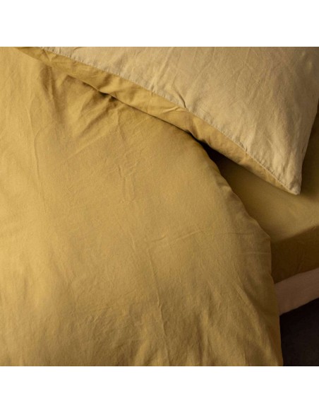 ΜΑΞΙΛΑΡΟΘΗΚΗ VIVARAISE LINCO GOLD  50x75 1 ΟΨΗ ΑΠΟ 100% ΛΙΝΟ 2 ΟΨΗ ΑΠΟ 100% ΒΑΜΒΑΚΙ