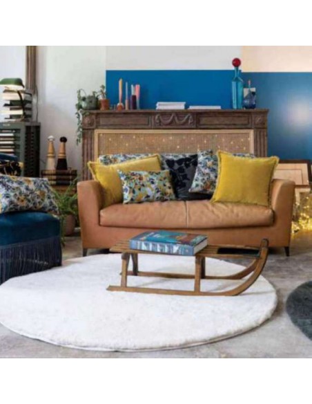 FUR RUG VIVARAISE EDDY THYM D 160 100% POLYESTER