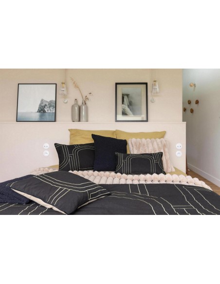 THROW VIVARAISE ALICE LIN 130x160 100% POLYESTER