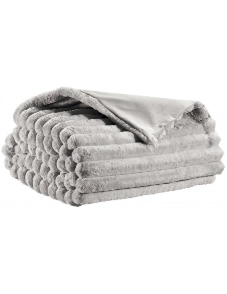 BED COVER VIVARAISE ALICE PERLE 180x260 100% POLYESTER