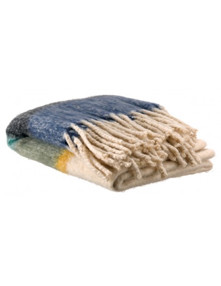 THROW VIVARAISE ISABEL MOUSSE 130x160 100% RECYCLED POLYESTER