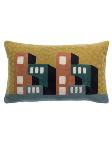 HANDMADE CUSHION VIVARAISE SURI MULTICO 30x50 100% COTTON