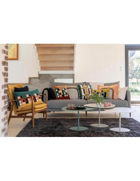 ΜΑΞΙΛΑΡΙ VIVARAISE SURI MULTICO ΧΕΙΡΟΠΟΙΗΤΟ 45x45 100% ΒΑΜΒΑΚΙ