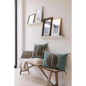 ΜΑΞΙΛΑΡΙ VIVARAISE YAEL PRUSSE 40x65 100% ΒΑΜΒΑΚΙ 2