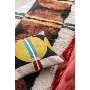 RUG VIVARAISE YONI GERANIUM 80x200 67% POLYPROPYLENE 28%... 2
