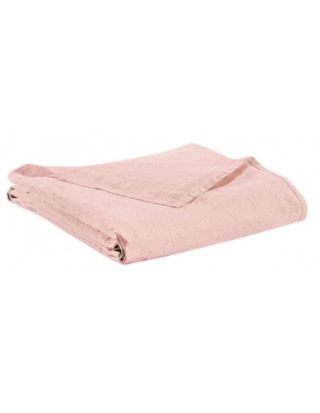 BED SHEET VIVARAISE ZEFF LIT AUBEPINE 240x300 100% LINEN