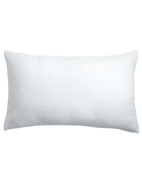 PILLOW CASE VIVARAISE KALA BLANC 50x75 100% WASHED HEMP