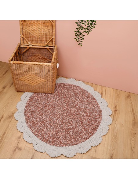RUG NATTIOT MATILDA AMBRE D120 100% COTTON