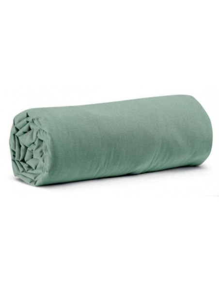 FITTED SHEET VIVARAISE CALITA SAUGE 180x200 100% COTTON