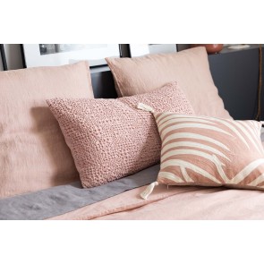 PILLOW CASE VIVARAISE ZEFF LIT AUBEPINE 50x75 100% LINEN 2