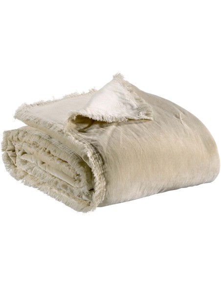 ΑΝΩΣΤΡΩΜΑ ΚΑΝΑΠΕ VIVARAISE FARA LIN 85×200 100% ΒΑΜΒΑΚΕΡΟ ΒΕΛΟΥΔΟ