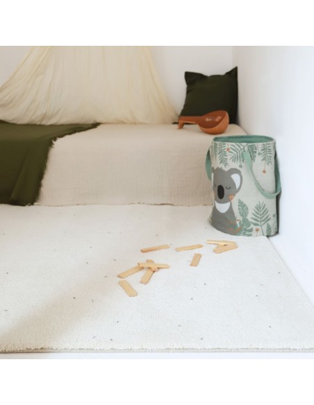 ΧΑΛΙ NATTIOT KUSUMI ECRU 67x130 100% ΣΥΝΘΕΤΙΚΟ