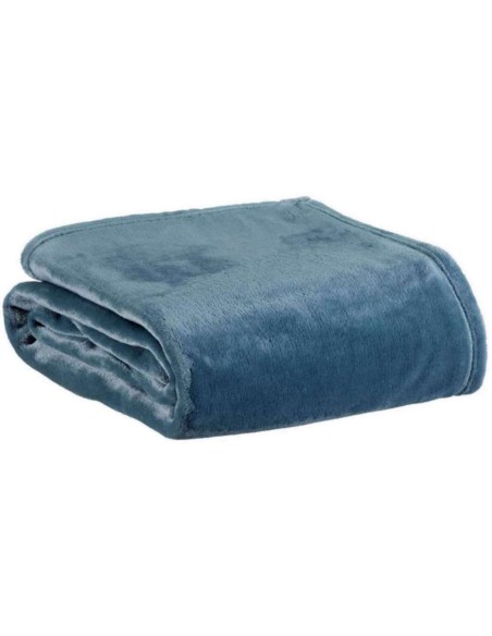 SOFA BLANKET VIVARAISE THEO PACIFIC 130X160 100%POLYESTER
