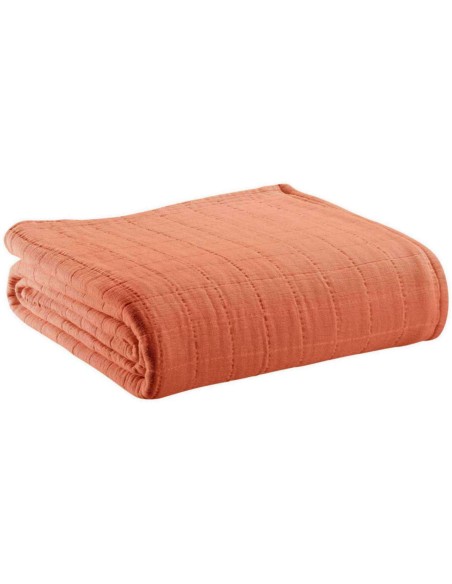 BED COVER VIVARAISE LISA MARMELADE 180×260 100% COTTON