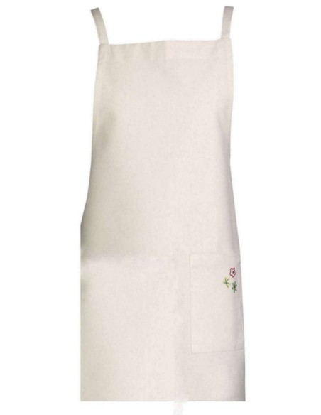 KITCHEN APRON WINKLER GARDENIA ECRU 112x75  80% COTTON 20% PΟLYESTER