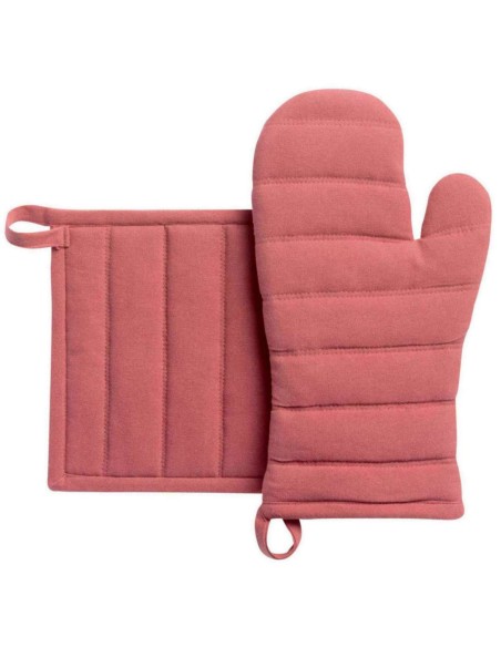 KITCHEN PLATE GLOVE WINKLER JONA BOIS DE ROSE 15x30  100% COTTON